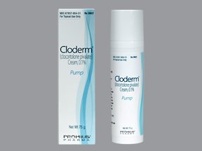 Cloderm Pump 0.1% Cream 75 Gm By Promius Pharma 