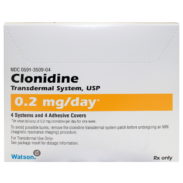 Clonidine 0.2 Mg/Day 4 Ct System By Actavis Pharma.