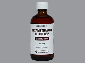 Dexamethasone 0.5 Mg 5 Ml Elx 239 Ml By Stat-Trade Inc.