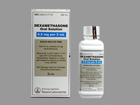 Image 0 of Dexamethasone 0.5mg/5ml Solution 240 Ml By Roxane Labs
