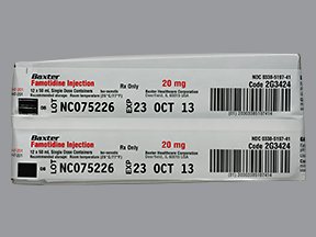 Famotidine-Nacl 20 Mg 24x50 Ml Bag By Baxter Med.