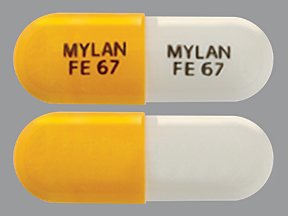 Image 0 of Fenofibrate 67 Mg Caps 90 By Mylan Pharma. 