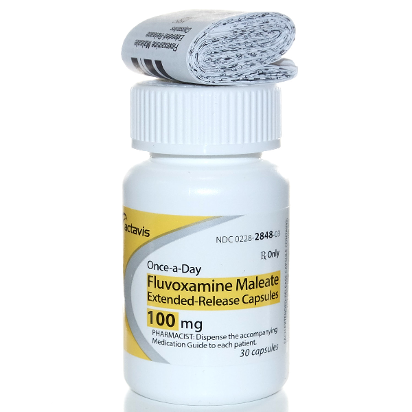 Image 0 of Fluvoxamine 100 Mg Er 30 Caps By Actavis Pharma 