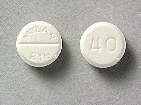 Image 0 of Furosemide 40 Mg 300 Pc Tabs By Mylan Pharma 