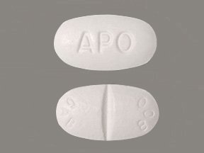 Image 0 of Gabapentin 800 Mg Tabs 500 By Apotex Corp. Free Shipping