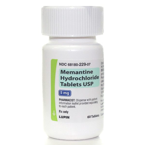 Image 0 of Namenda Generic Memantine Hcl 5 Mg 60 Caps By Lupin Pharma 