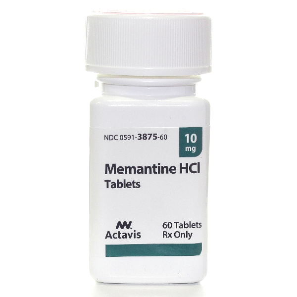 Image 0 of Namenda Generic Memantine Hcl 10 Mg 60 Caps By Actavis Pharma