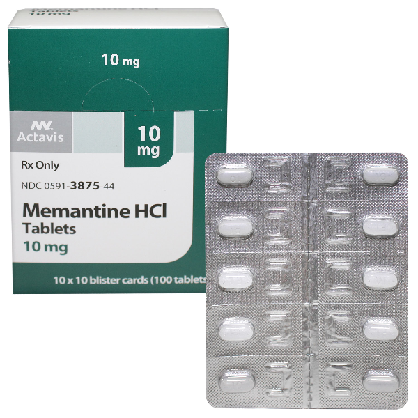Image 0 of Namenda Generic Memantine Hcl 10 Mg 100 UD Tabs By Actavis Pharma 