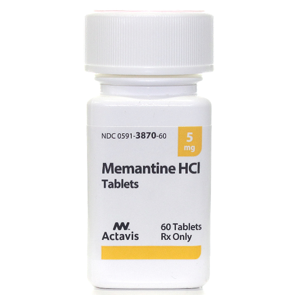 Image 0 of Namenda Generic Memantine Hcl 5 Mg 60 Caps By Actavis Pharma 