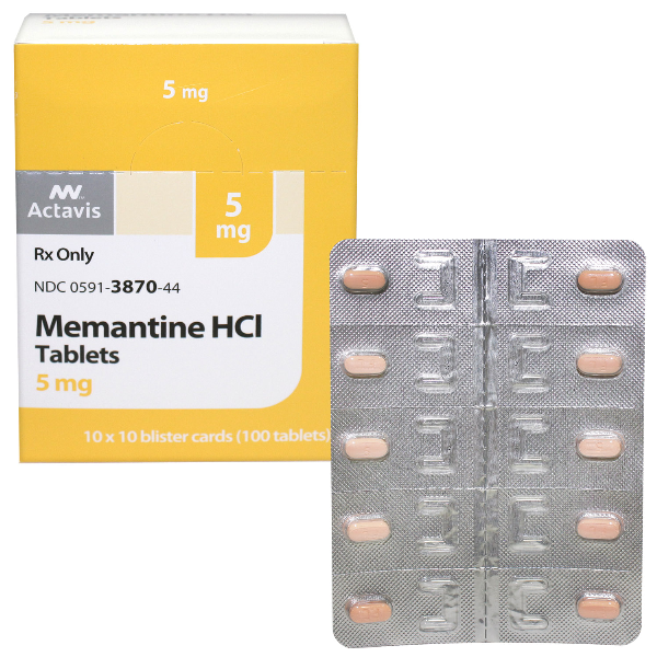 Image 0 of Namenda Generic Memantine Hcl 5 Mg 100 UD Caps By Actavis Pharma 