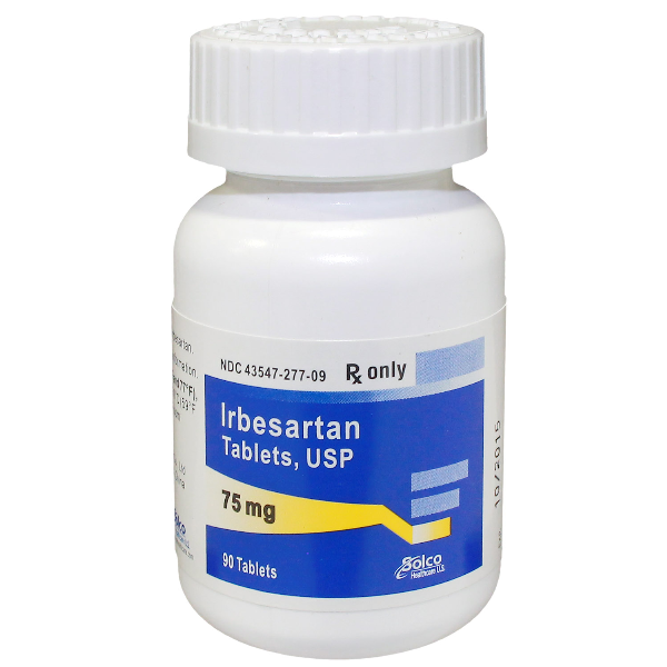Image 0 of Irbesartan 75 Mg 90 By Solco Pharma 