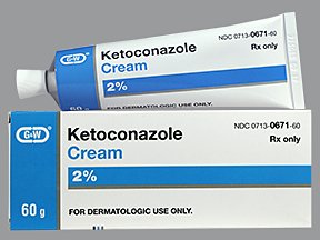 Ketoconazole 2% Cream 60 Gm By G&W Labs Inc