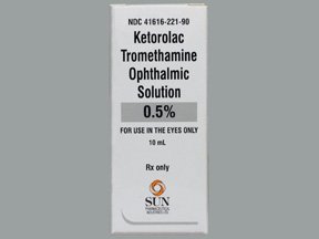 Image 0 of Ketorolac Tromethamine 0.5% 10 ML Drops By Caraco Pharma 