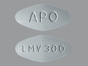 Image 0 of Lamivudine 300 Mg Tabs 30 By Apotex Corp 