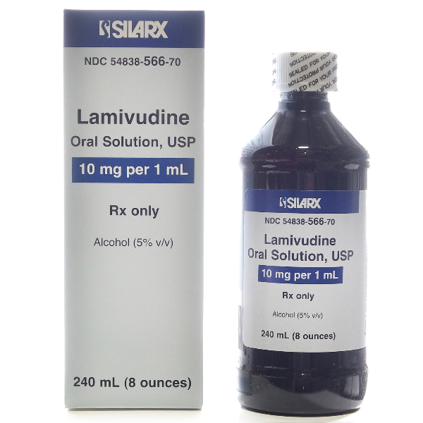 Image 0 of Lamivudine 100 Mg/Ml Oral Solution 240 Ml By Lannett Co