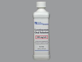 Image 0 of Levetiracetam 100 Mg-Ml 473 ML Solution By Breckenridge Pharma
