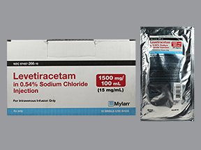 Image 0 of Levetiracetam 1500 Mg-100 Ml Bag 10x100 Ml By Mylan Pharma