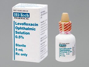 Image 0 of Levofloxacin 0.50% 5 ML Drops By Actavis Pharma 
