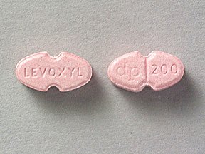 Image 0 of Levoxyl 200 Mcg 100 Tabs By Pfizer Pharma 