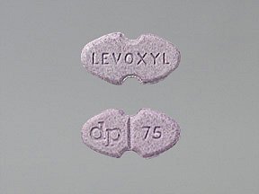 Image 0 of Levoxyl 75 Mcg 100 Tabs By Pfizer Pharma
