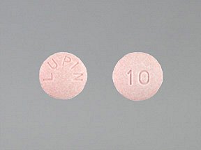 how much is lisinopril 10 mg