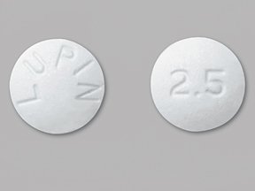 Image 0 of Lisinopril 2.5 Mg 30 Unit Dose Tabs By American Health
