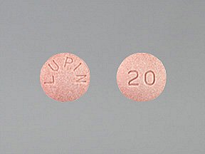 Image 0 of Lisinopril 20 Mg 100 Unit Dose Tabs By American Health 