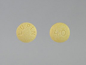 Image 0 of Lisinopril 40 Mg 100 Unit Dose Tabs By American Health 