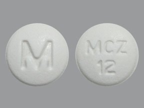 Image 0 of Meclizine Hcl 12.5 Mg Tabs 90 By Mylan Pharma 