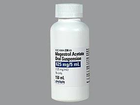 Megestrol Ace 625Mg/5Ml Oral Susp 150 Ml By Par Pharma 