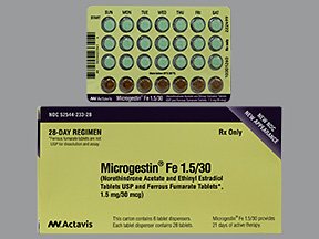Mocrpgestin 1.5 Mg/30Mcg 6x28 Tabs By Actavis Pharma