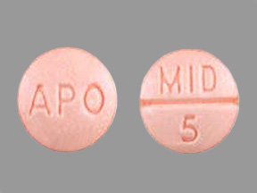 Image 0 of Midodrine Hcl 5 Mg Tabs 100 By Apotex Corp.