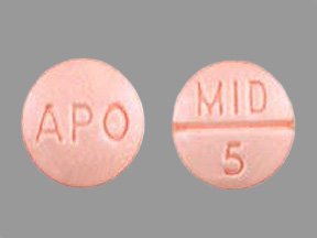 Midodrine Hcl 5 Mg Tabs 100 By Apotex Corp.