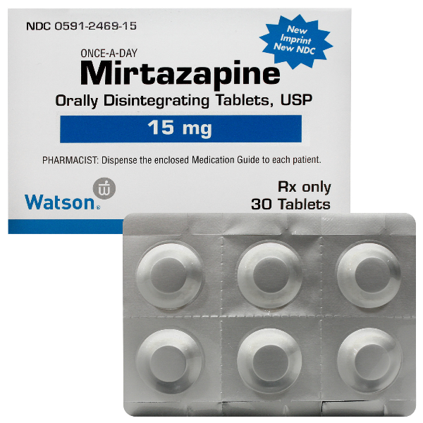 Mirtazapine 15 Mg Tabs 30 By Actavis Pharma