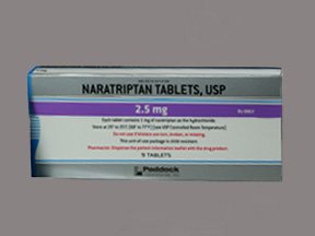 Image 0 of Naratriptan 2.5 Mg Tabs 9 By Perrigo Co 