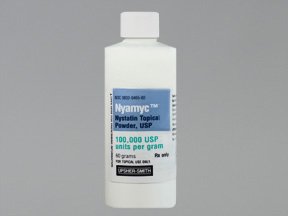 Nyamyc 100Mu/Gm Top Powder 60 Gm By Upsher -Smith Labs