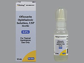 ofloxacin 0.3% Opthalmic Drop 10 Ml By Rising Pharma