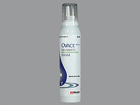 Ovace Plus 9.8% Foam 3.5 Oz By Mission Pharma