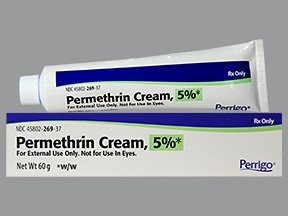 Permethrin 5% Cream 60 Gm By Perrigo Pharma