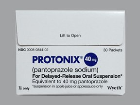 Protonix Sus 40 Mg Powder 30 By Pfizer Pharma