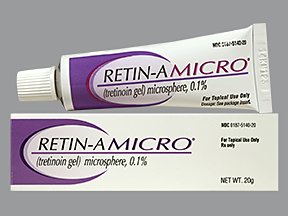 Retin A 0.01% Gel 20 Gm By Valeant Pharma.