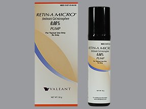 Retin A Micro 0.08% Pump 50 Gm By Valeant Pharma