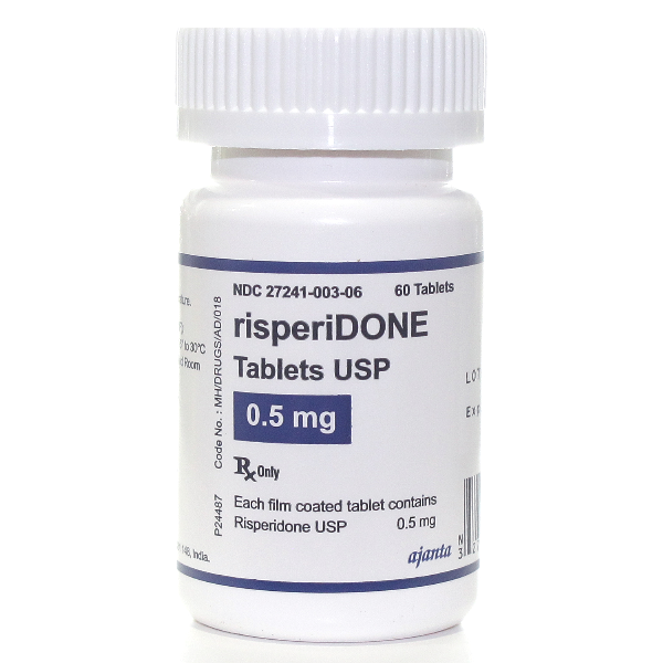 Image 0 of Risperidone 0.5 Mg 60 Tabs By Ajanta Pharma.