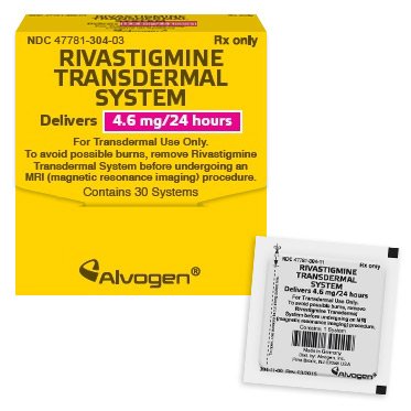 Rivastigmine Tds 4.6 Mg 30 Patches By Alvogen Inc.