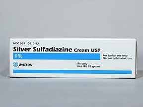 Silver Sulfadiazine 1% Cream 25 Gm By Actavis Pharma