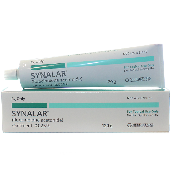 Synalar 0.25% Ointment 120 Gm By Medimetriks Pharma
