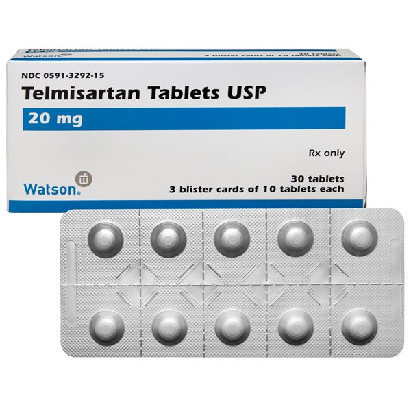 Telmisa 20 Mg 30 Tabs By Actavis Pharma