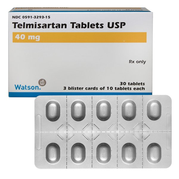 Telmisa 40 Mg 30 Tabs By Actavis Pharma