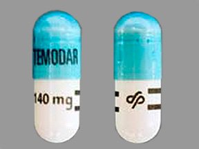 Image 0 of Temodar 140 Mg 5 Caps By Merck & Co.