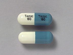 Image 0 of Tiazac 180 Mg Er 90 Caps By Valeant Pharma.